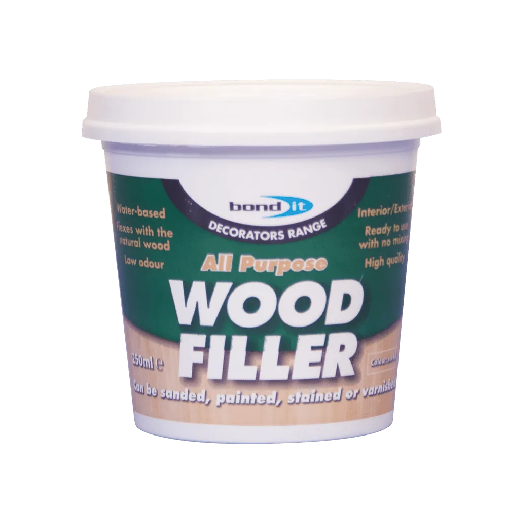All Purpose Wood Filler for Filling Small Imperfections left by Nails and Screws Bond-It