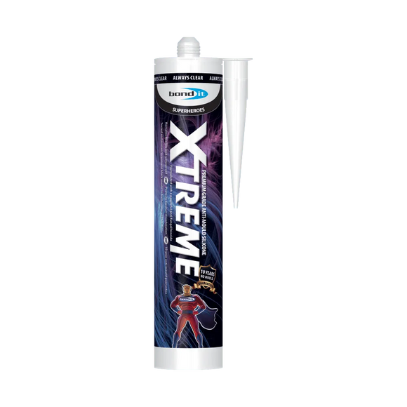 Xtreme Anti-Mould Mildew and Bacterial Growth Silicone Sealant Bond-It