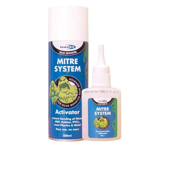 Bond-It Mitre Kit High Strength Bonding Adhesive & Accelerator Bond-It