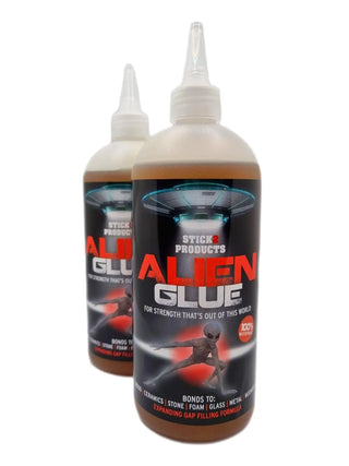 Alien Glue - Waterproof Adhesive For Wood, Glass & More - 500ml STICK2