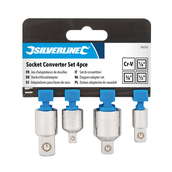 Socket Converter Set 4pce Toolstream