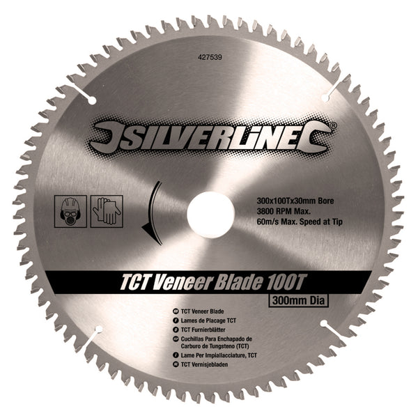 TCT Veneer Blade 100T Toolstream