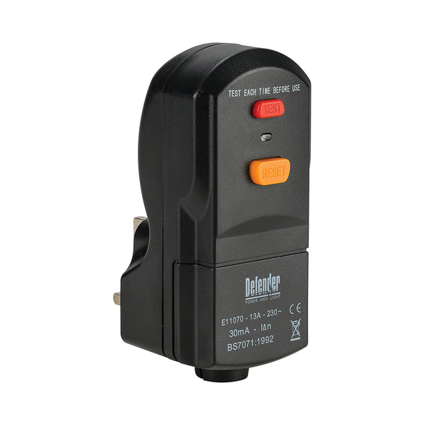 RCD Plug 13A (Wireable)