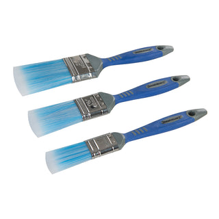 No-Loss Synthetic Paint Brush Set 3pce