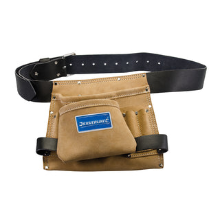 Leather Nail & Tool Bag 8 Pocket