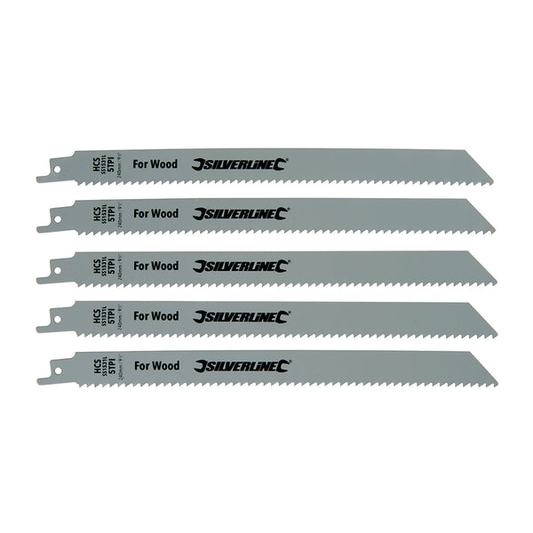 Recip Saw Blades for Wood 5pk Toolstream