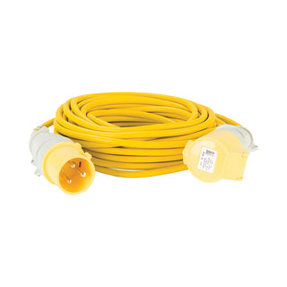 Extension Lead Yellow 2.5mm2 32A 14m